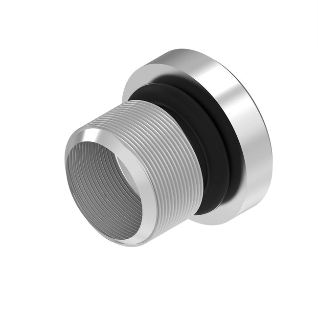Stainless Steel Pipe Fitting, Hollow Hex Plug, 7/16-20 Male, 59% OFF