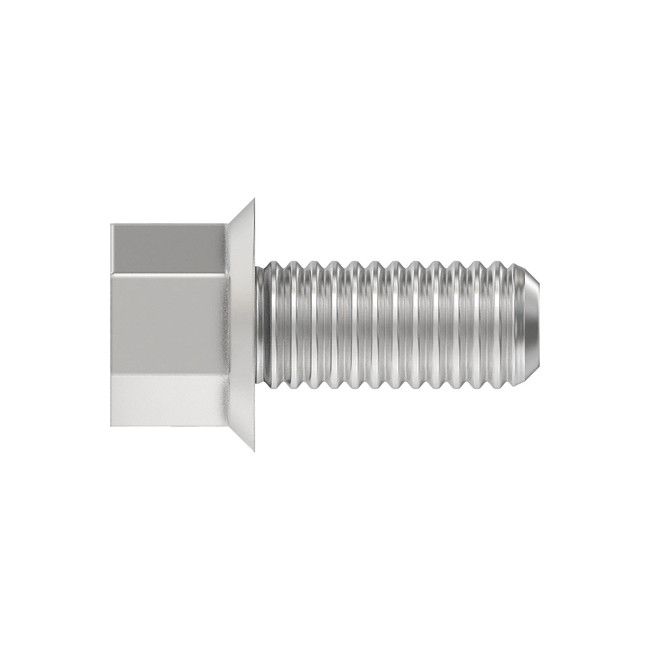 Hex Flanged Head Free Spinning Locking Screw, M6 X 13 #N14820