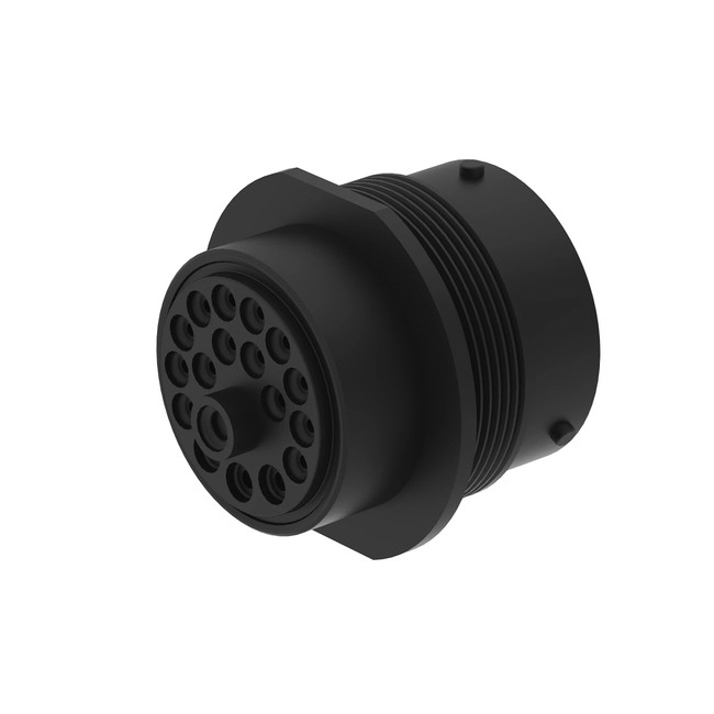 John Deere 57M7655 Deutsch Silver External Electrical Connector 