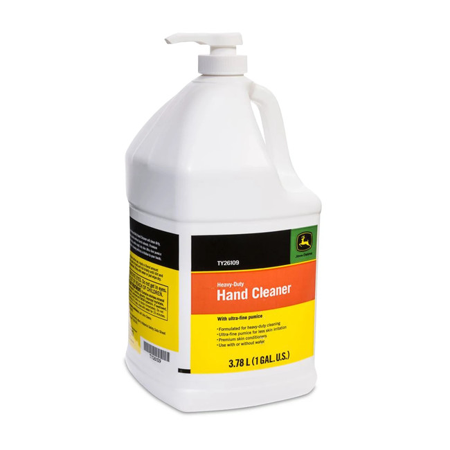 John Deere TY26109 Heavy Duty Hand Cleaner with Pumice, 1 Gallon