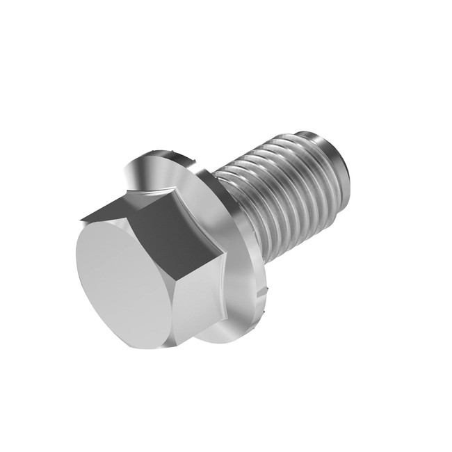 Serrated Hex Head Flanged Screw, M10 X 20 #N275620