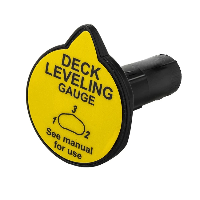 Mower Deck Leveling Gauge For Lawn Tractors & Zero Turn Mowers - Easy Lawn Care Tool