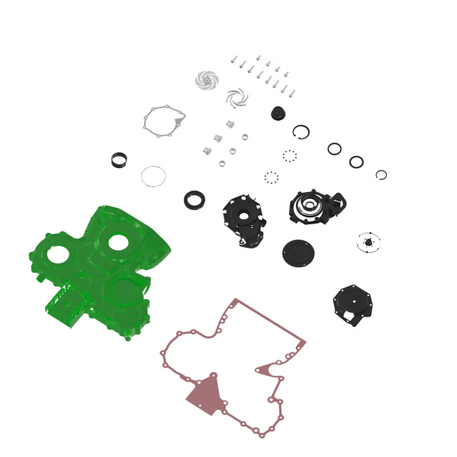 John Deere RE532941 Timing Gear Cover Kit | RDO Equipment Co