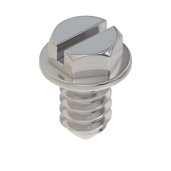 John Deere N166555 Hex Head Self-Tapping Screw, 0.216 