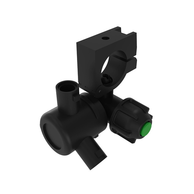 John Deere AN206179 Wet Boom 3-Way Standard Nozzle Body, Pipe Size