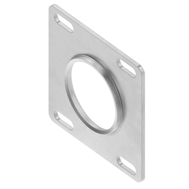 John Deere HXE24192 4-Hole Square Trimmed Flanged Bearing Housing 
