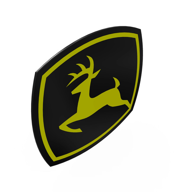 John Deere Trademark Auto Emblem