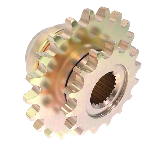 テッド John Deere AXE10874 Drive Sprocket, Assembly, 15T/ 22T Fh