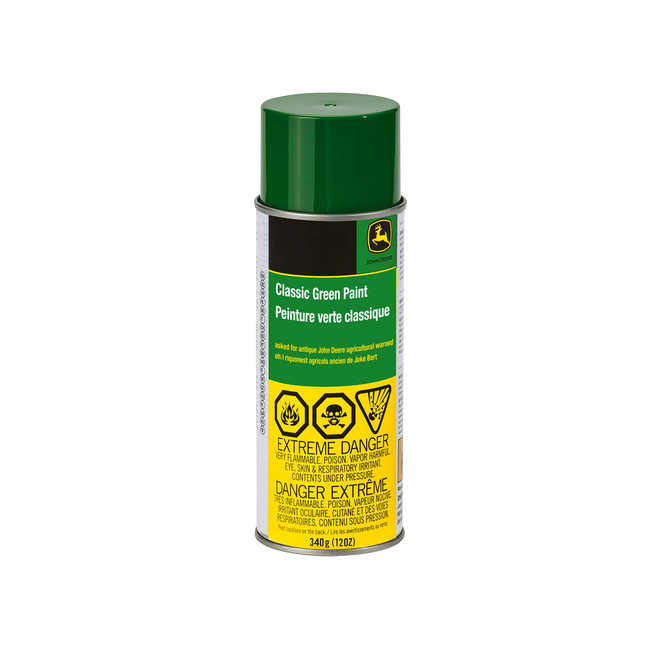 John Deere TY25644 Classic Green Paint, Aerosol 340 gram (12 Oz