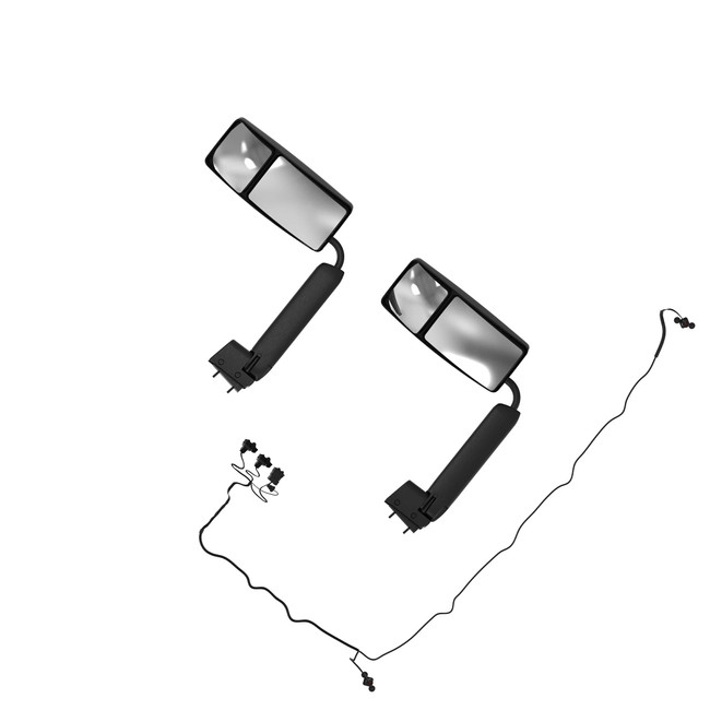 John Deere BRE10470 Exterior Rear View Mirror Kit, Electrically 