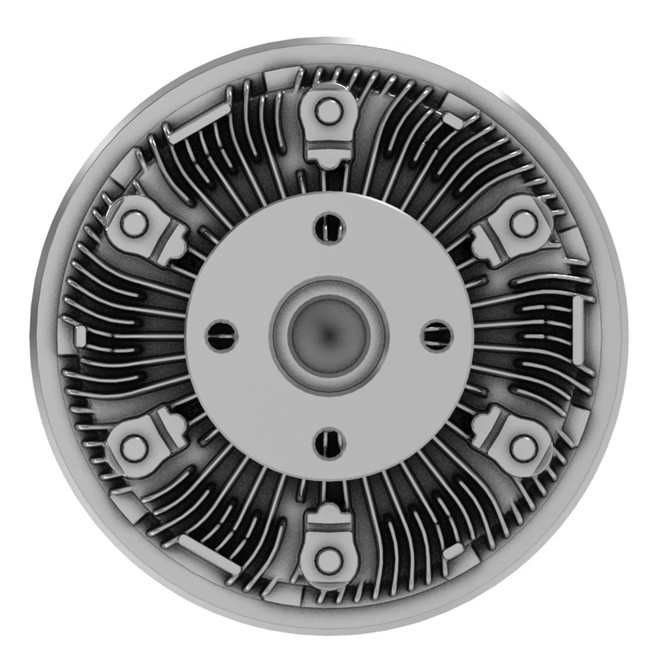 John Deere RE243174 Tractor Viscous Fan Drive Assembly Clutch 