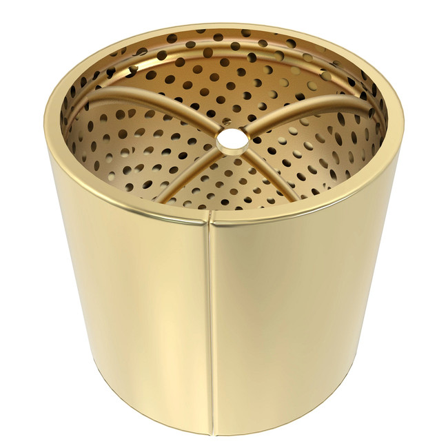 John Deere L76471 Cylindrical Split Alloy Bushing with Hole | RDO