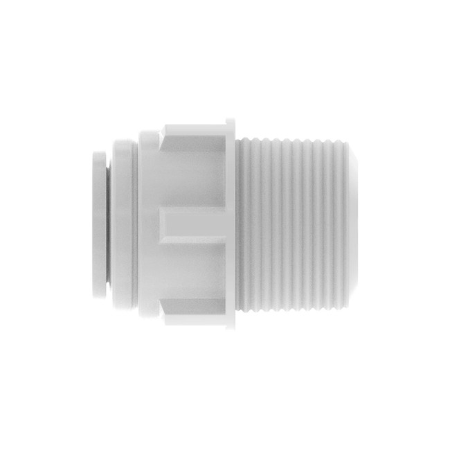 John Deere AN206587 Fitting, 1/2 Inch NPT x 1/2 Inch PTC (Push to  