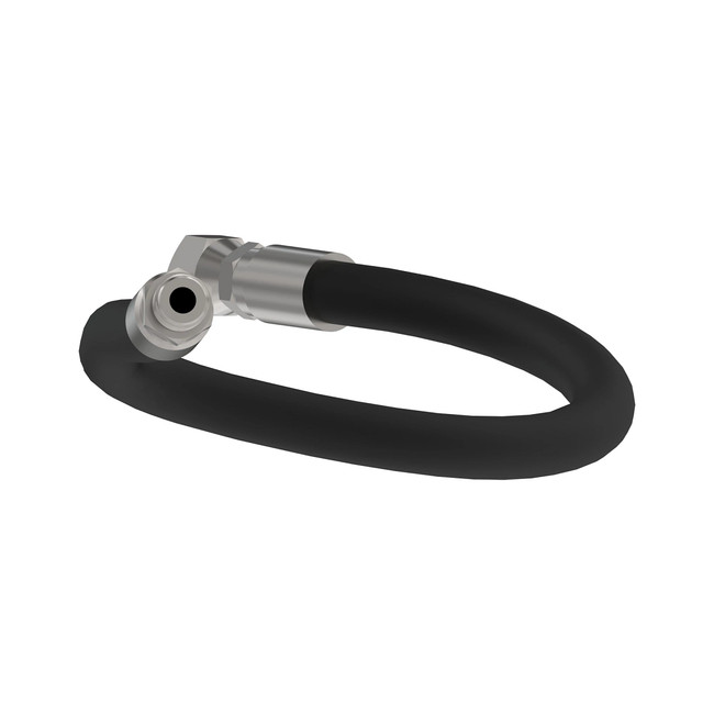 John Deere RE204691 Mfwd Steering Cylinder Hydraulic Hose, 882 mm 