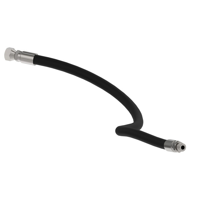 John Deere RE204691 Mfwd Steering Cylinder Hydraulic Hose, 882 mm 