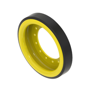 John Deere RE596535 Wheel, F9X Idler Compression Molded | RDO 