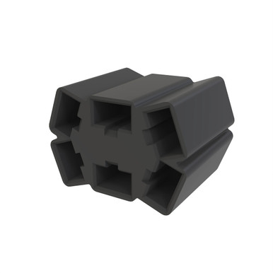 John Deere 57M10913 External Electrical Connector Housing, Cavities 6 ...