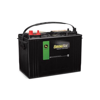 John Deere TY27805B 12 Volt Battery, Wet Charged, 80 Ah, 600 CCA John Deere TY27805B 12 Volt Battery, Wet Charged, 80 Ah, 600 CCA