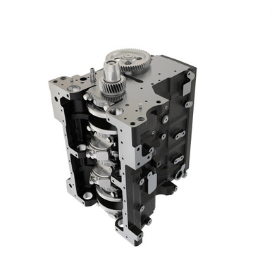 John Deere DZ115535 Short Block Assembly, 4045 Marine W