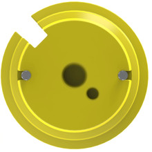 John Deere BM17976 50-lb (23-kg) Wheel Weight (1), Plastic