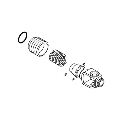 John Deere AFH217184 Universal Joint Yoke, Yoke, With Slide | RDO ...