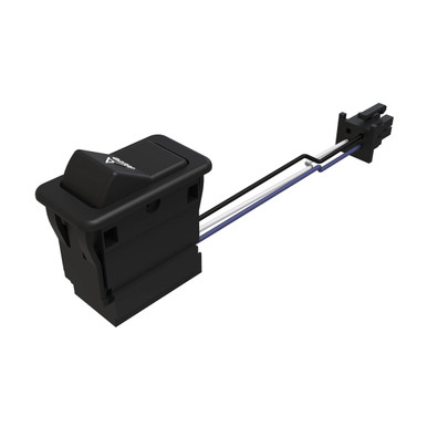 Zing Ear ZE-215 Rocker Switch 2 Prong Snap-in 15A 120V