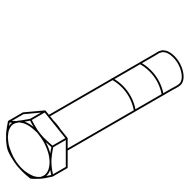 John Deere 19M7572 Hex Head Screw, M10 X 45 | RDO Equipment Co