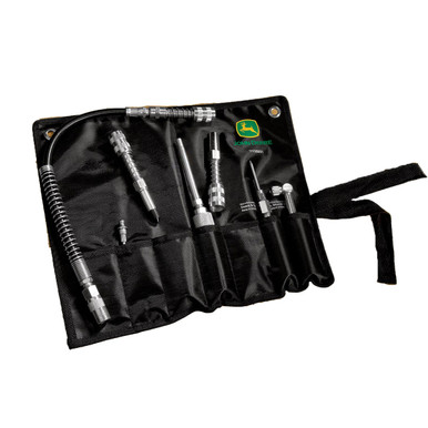 John Deere TY26631 Quick Connect Grease Accessory Kit, 7 Piece