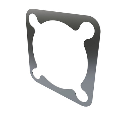 John Deere R236582 Large Center Hole Rectangular Shim, 1.0 mm