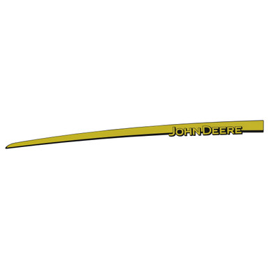 John Deere R166683 Label, John Deere Stripe, Left-Hand | RDO 