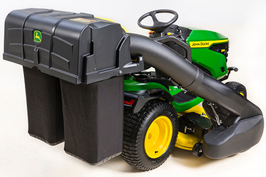 John Deere BUC10288 6.5 bu 229 L Hopper Chute and Power Flow Blower for 100 Series with 54 Inch 137 cm Mower Deck RDO Equipment Co
