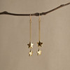 Gold Vermeil Shooting Stars Earrings