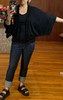 51inc Sample Sale for WK:  Crop Shrug Sweater, in Anthracite, Black, or Persimmon