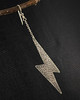 Lightening Bolt Drop (with chain) Earring, 1-Side ONLY