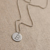 Initial Droplet Necklace