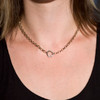 Rough Around the Edges Halo Necklace