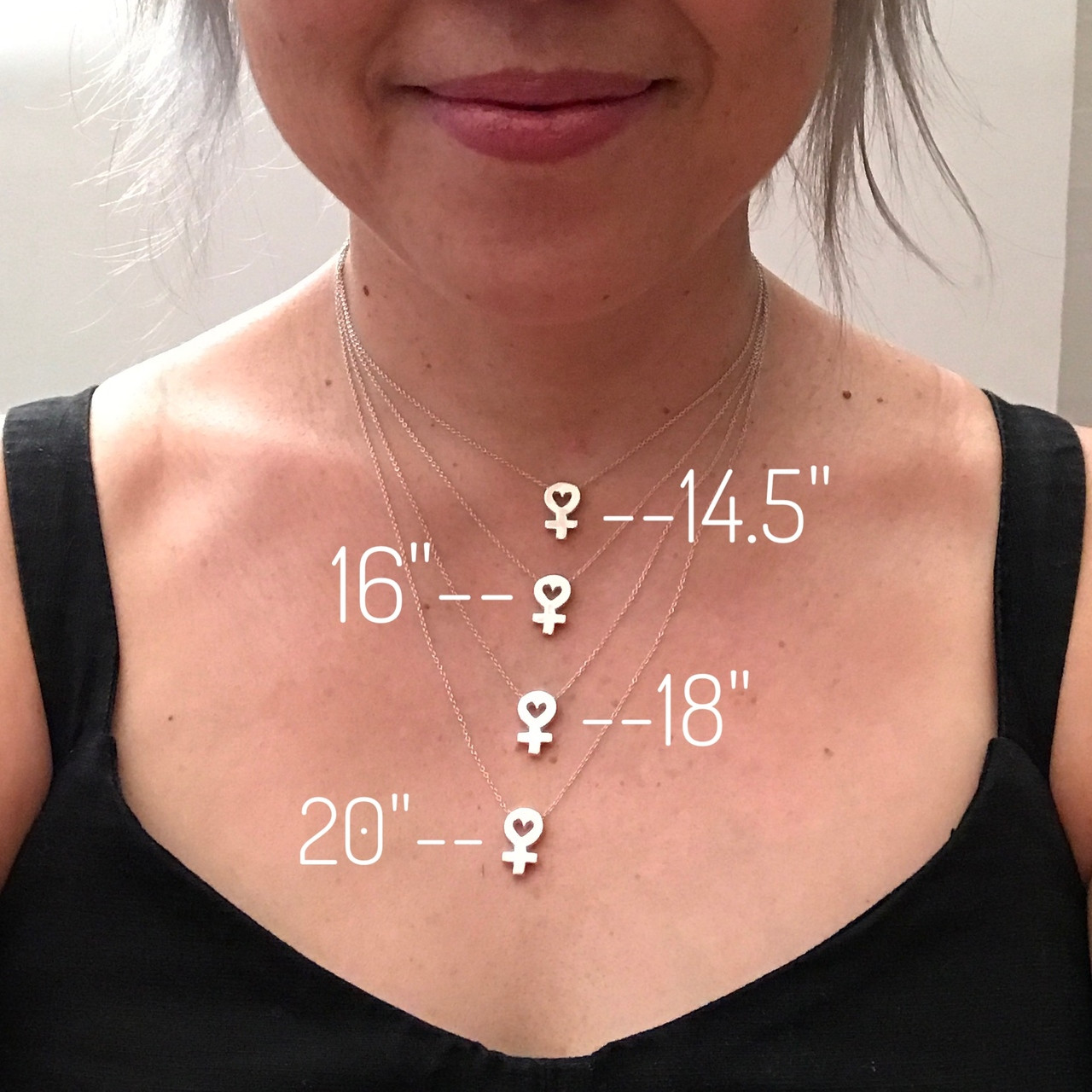 Necklace Length Chart: Choosing Between Necklace Sizes — Borsheims