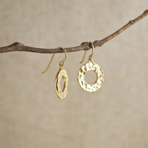 Gold Vermeil Looparella Droplet Earrings Gold Vermeil Looparella Droplet Earrings