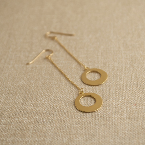 Gold Vermeil Mojo Drop Earrings Gold Vermeil Mojo Drop Earrings