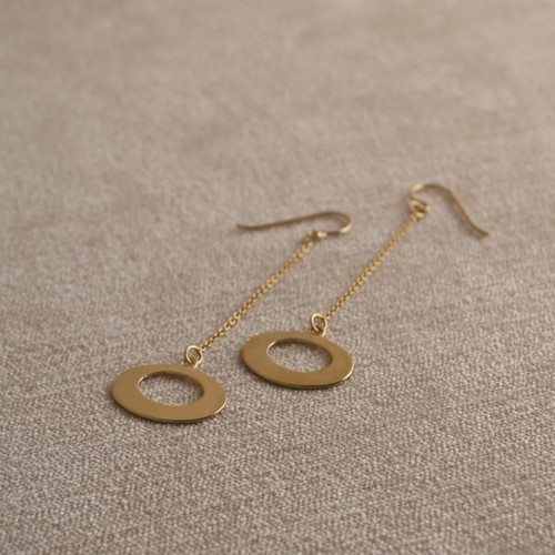 Gold Vermeil Mojo Drop Earrings Gold Vermeil Mojo Drop Earrings