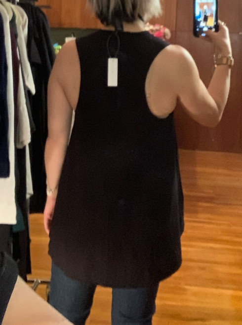 51inc Sample Sale for WK:  V-Neck Racer Tank Tee, in Black, White or Turquoise