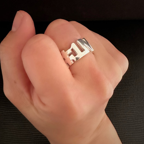 "#1 MOM" Ring