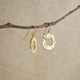 Gold Vermeil Looparella Droplet Earrings