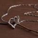 Rough Around the Edges Heart Necklace