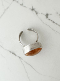 Sample Sale:  Postmodern Candy Ring, Pink, "Rich," Adjustable size 4.5-5.5