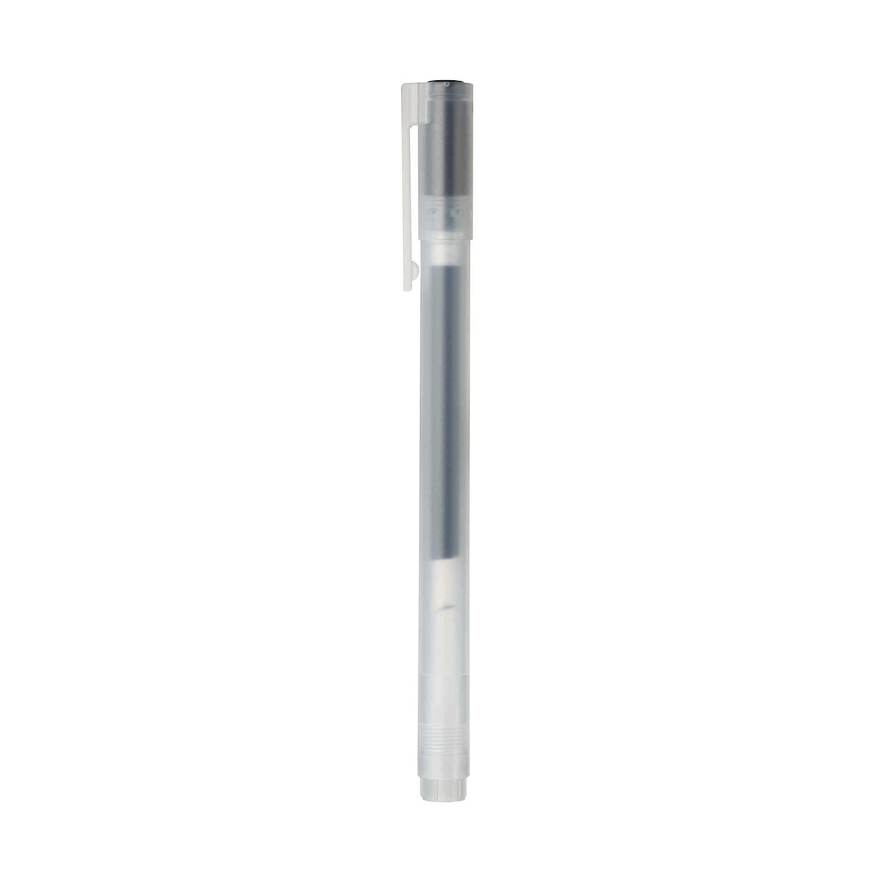 Penna MUJI Esagonale In Alluminio (Fuori Produzione) Con Ricarica Gel-Inchiostro Nera