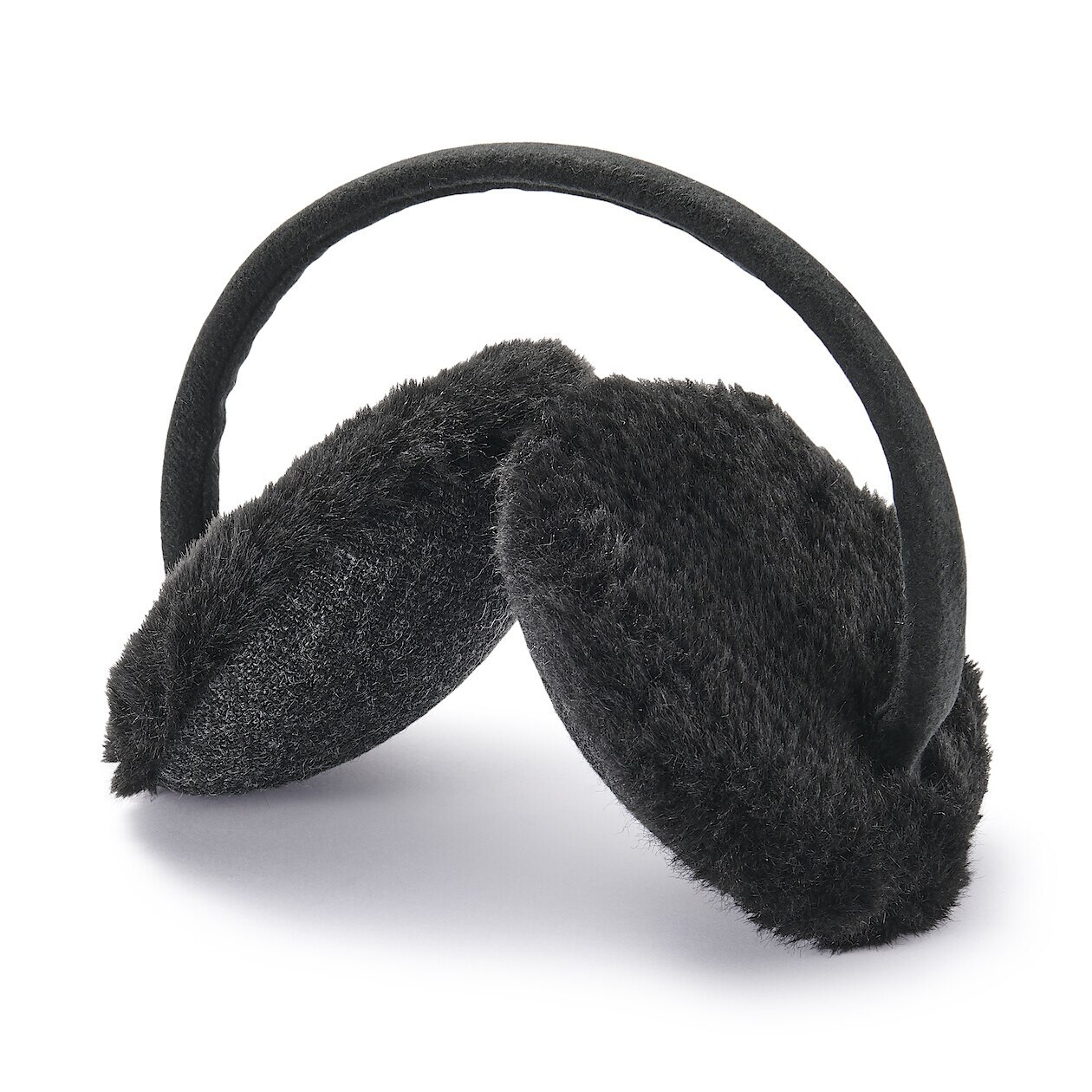 1 Paraorecchie Invernale, Pieghevole Morbido Peluche Paraorecchie, Accessorio Invernale all'aperto Unisex Cuffie per le Orecchie Caldo Copriorecchie per Donne, Uomini, Ragazze, Ragazzi (Bianco
