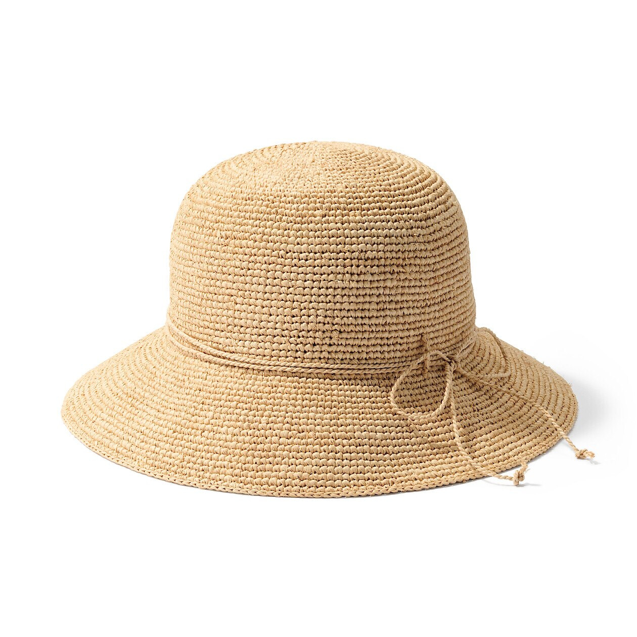 Cappello In Paglia Da Cowboy MG Outback – Rafia Naturale Tinta Tè – Con Sottogola In Pelle