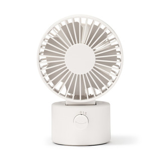 Ventilatore usb da tavolo oscillante, bianco