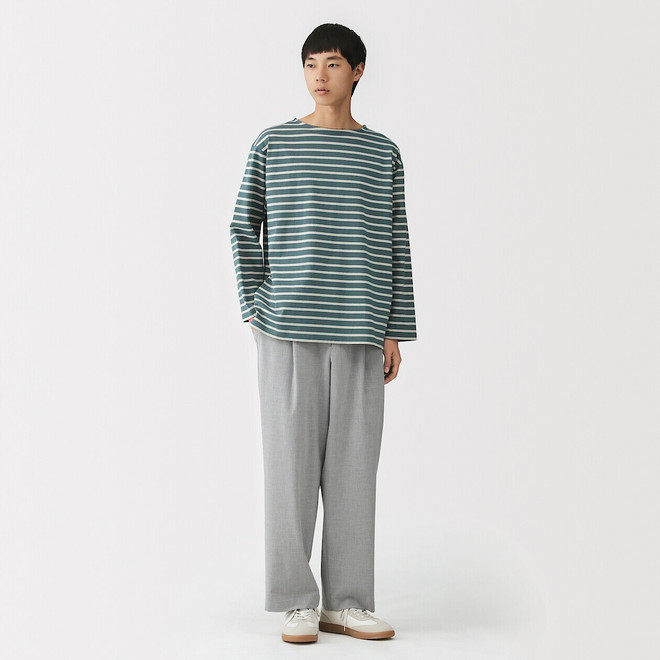 Azzurro Fumé Con Motivo